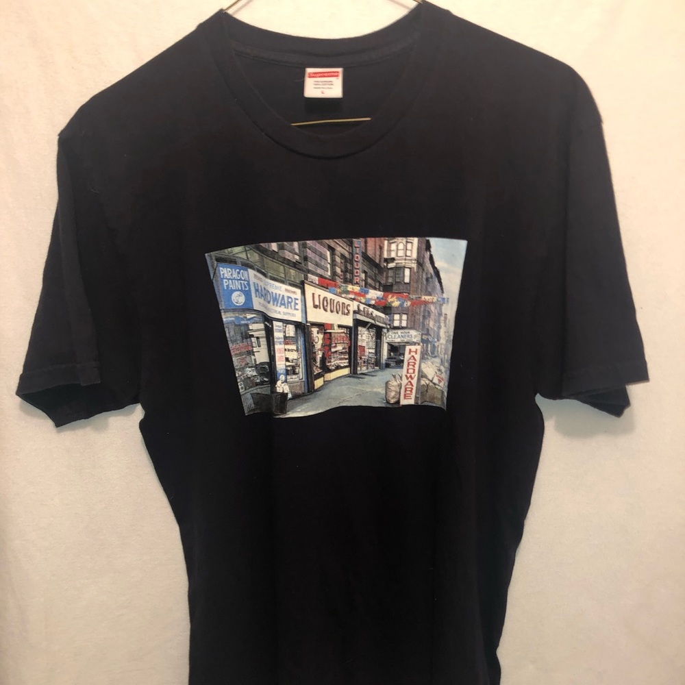Supreme Hardware Tee Navy
